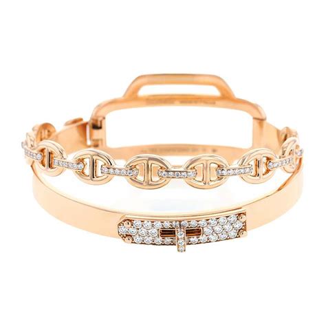 hermes pink and gold bracelet|hermes kelly bangle bracelet.